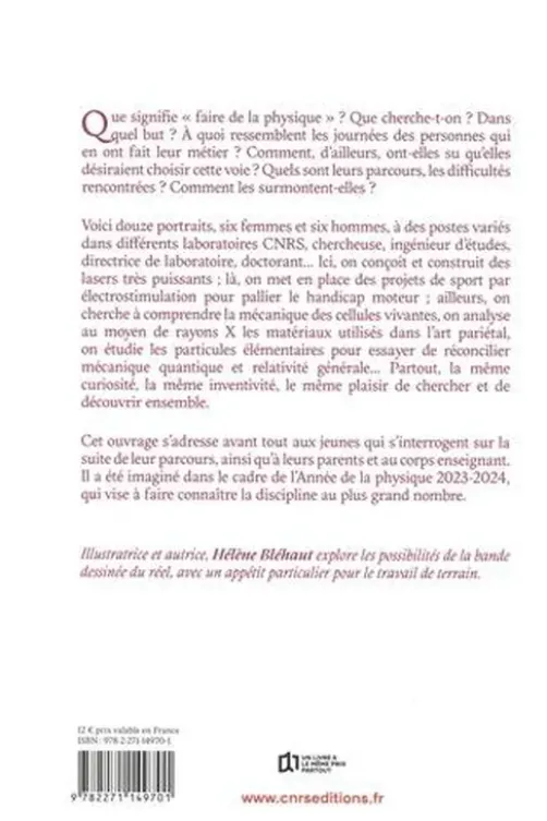 Ebullitions. 12 trajectoires en physique, Hélène Bléhaut