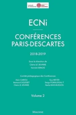 ECNi Conférences Paris-Descartes 2018-2019. Volume 2, Claire Le Jeunne