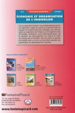 Economie et organisation de l'immobilier BTS Professions immobilières / Licences 2e année. Edition 2021-2022, Jérôme Georgel