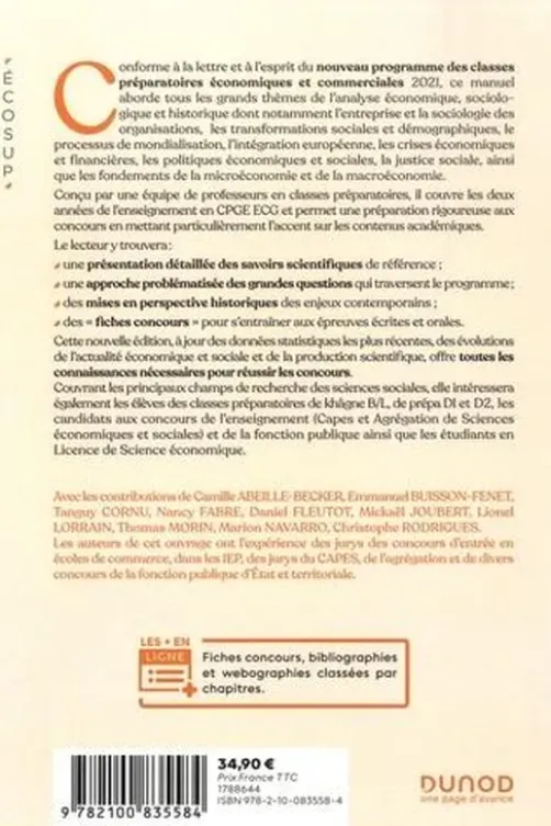 Economie, sociologie et histoire du monde contemporain. 4e édition, Alain Beitone