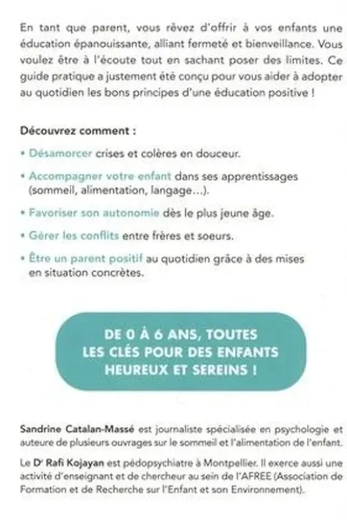 Eduquer sans crier, Rafi Kojayan