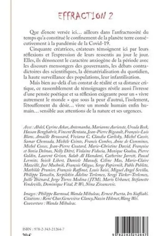 Effraction. Volume 2, Poseurs de lumière (Aux confins des sens), Philippe Tancelin