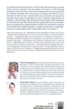 Egalité femmes-hommes : une grande cause, et après ? Les femmes qui font bouger la France, Patricia Chapelotte