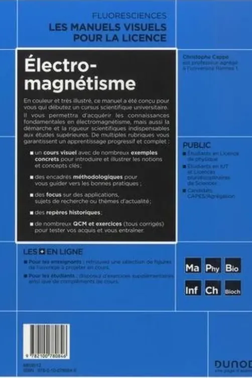 Electromagnétisme Elec, Christophe Cappe