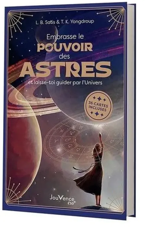 Embrasse le pouvoir des astres et laisse-toi guider par l'Univers. 36 cartes incluses, L.B. Satis