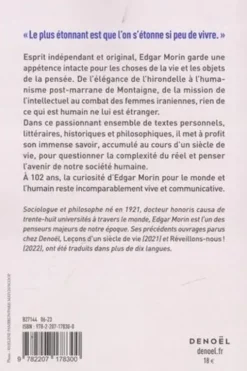 Encore un moment... Textes personnels, politiques, sociologiques, philosophiques et littéraires, Edgar Morin