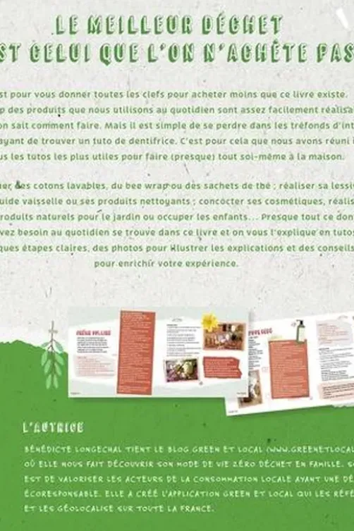 Encyclo tutos zéro déchets. Des pas à pas pour tout faire soi-même, Bénédicte Longechal