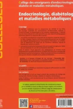 Endocrinologie, diabétologie et maladies métaboliques. 4e édition, CEEDMM
