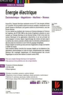 Energie électrique. 3e édition, Luc Lasne