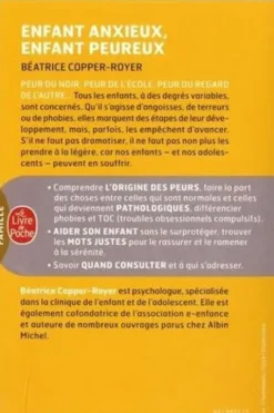 Enfant anxieux, enfant peureux. Les angoisses et les peurs de la petite enfance à l'adolescence, Béatrice Copper-Royer