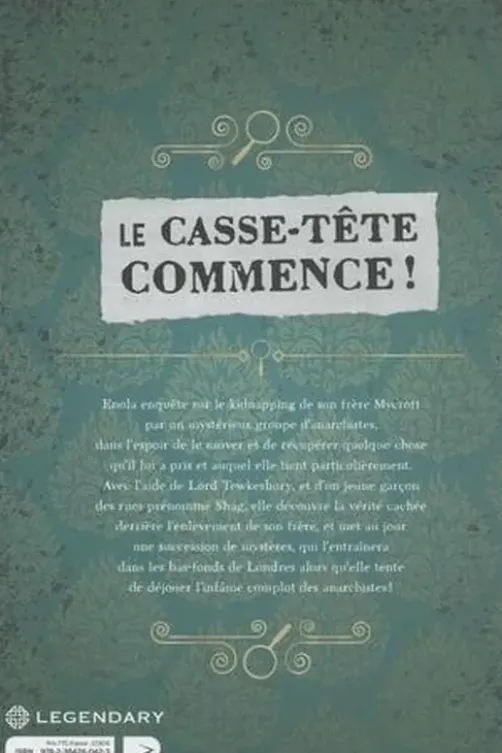 Enola Holmes : Le jeu dangereux de Mycroft, Nancy Springer