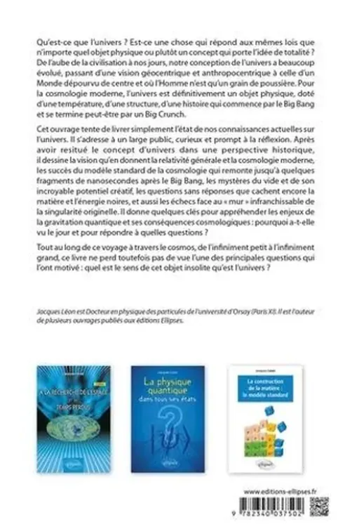 Enquête sur la nature de l'univers. Voyage dans l'infiniment grand, Jacques Léon