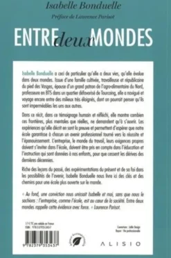 Entre deux mondes. Bâtir des ponts entre l’école et l’entreprise et favoriser l’égalité des chances, Isabelle Bonduelle