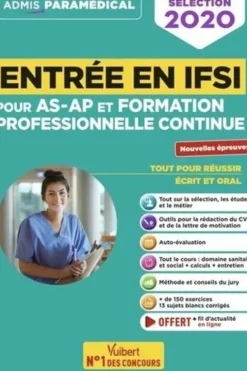 Entrée en IFSI pour AS-AP et formation professionnelle continue. Tout-en-un, Edition 2020, Isabelle Bisutti