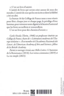 Entrez sans frapper. A l'abri des livres, Carlo Ossola