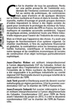 EPR Flamanville : un chantier sous tensions, Jean-Charles Risbec