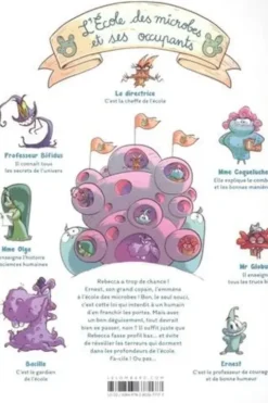 Ernest et Rebecca à l'école des microbes Tome 1 : Rentrée des classes, Guillaume Bianco