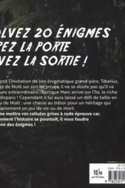 Escape Game L'île sombre. 20 enquêtes criminelles à découper, Eva Eich