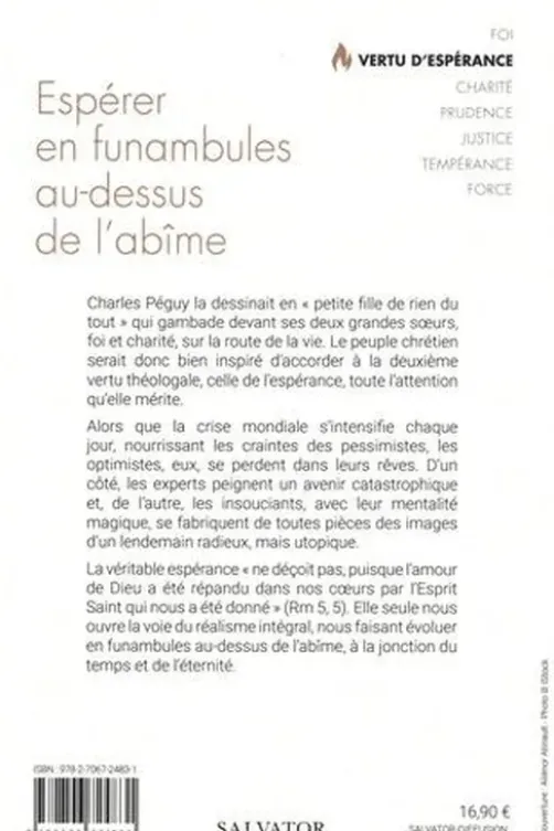 Espérer en funambules au-dessus de l'abîme, Jean-Marc Bot