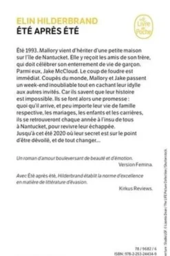 Eté après été, Elin Hilderbrand