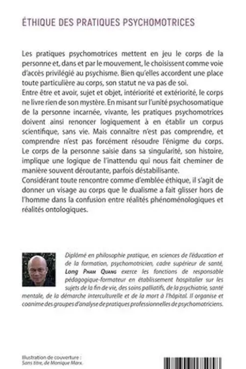 Ethique des pratiques psychomotrices. Eléments d'une philosophie du corps, Long Pham Quang