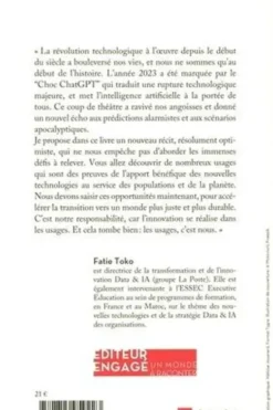 Et si la tech pouvait sauver le monde ? IA, ChatGPT, Metavers... au service du progrès humain, Fatie Toko