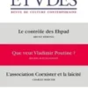 Etudes N° 4293, mai 2022 : Le contrôle des Ehpad ; Que veut Vladimir Poutine ? ; L'association Coexister et la laïcité, François Euvé