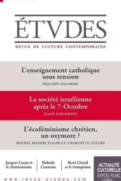 Etudes N° 4329, septembre 2025, François Euvé