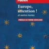 Europe, attention ! et autres essais (1935-1944), Thomas Mann