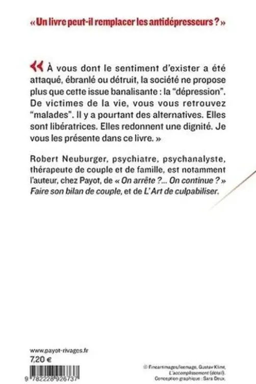 Exister. Le plus intime et fragile des sentiments, Robert Neuburger