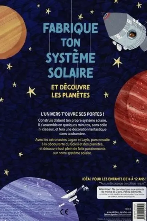 Fabrique ton système solaire. Et découvre les planètes, Jean Claude