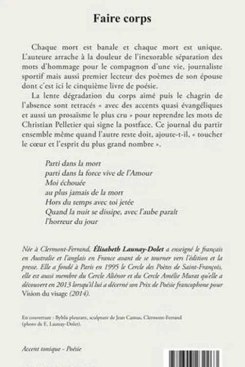 Faire corps, Elisabeth Launay-Dolet