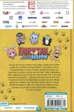 Fairy Tail - La grande aventure de Happy Tome 1 . 48h de la BD 2023, Edition limitée, Kenshiro Sakamoto