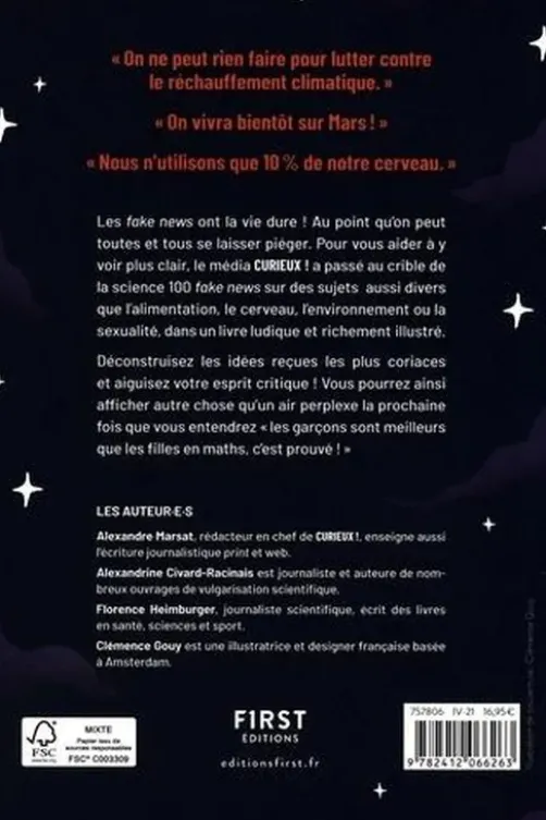 100 fake news face à la science, Curieux !