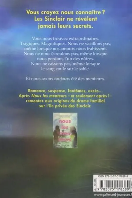 Famille de menteurs, E Lockhart