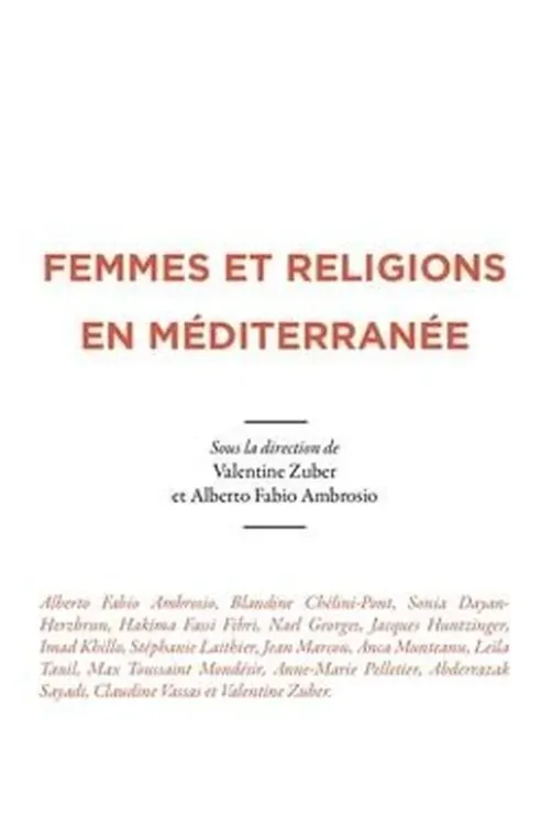 Femmes et religions en Méditerranée, Valentine Zuber