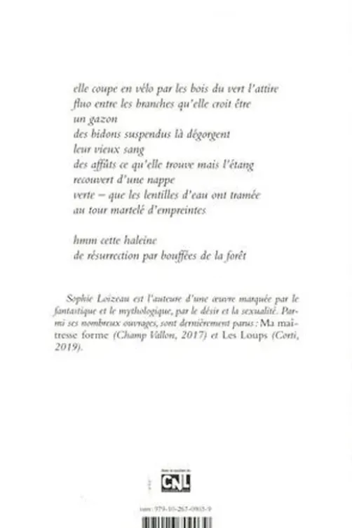 Féerie, Sophie Loizeau