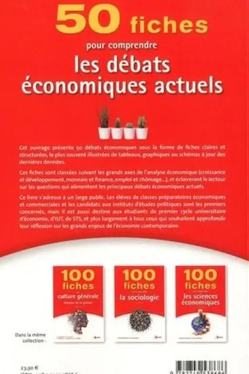 50 Fiches pour comprendre les débats économiques actuels. 7e édition, Vincent Barou