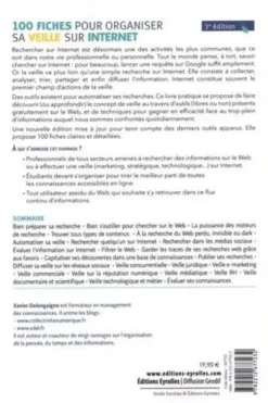 100 fiches pour organiser sa veille sur Internet. 3e édition, Xavier Delengaigne