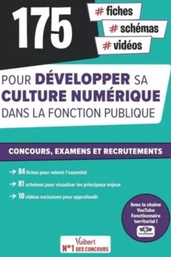 175 fiches, schémas et vidéos pour développer sa culture numérique dans la fonction publique, Olivier Bellégo