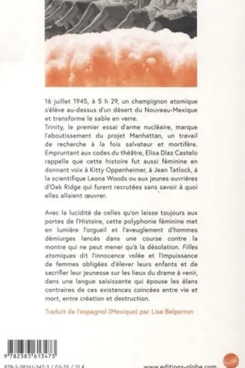 Filles atomiques. Edition bilingue français-espagnol, Elisa Diaz Castello