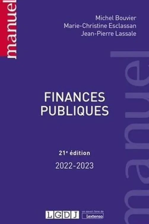 Finances publiques. Edition 2022-2023, Michel Bouvier