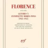 Florence. Suivi des Lettres de Jacques Rivière à Antoinette Morin-Pons (1923-1925)