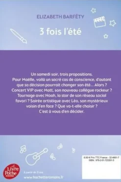 3 fois l'été, Elizabeth Barféty