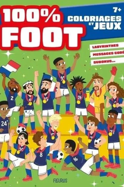 100% foot. Coloriages et jeux, Adeline Michel Tran
