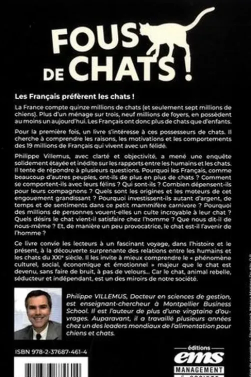 Fous de chats ! Enquête sur une passion française, Philippe Villemus