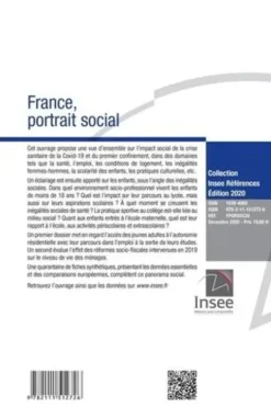 France, portrait social. Edition 2020, INSEE