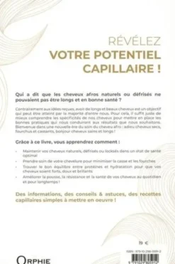 Frisé défrisé locksé. Comment bien prendre soin de nos cheveux afros et métissés, Vanessa Laguerre
