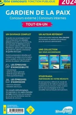 Gardien de la paix. Tout-en-un, Edition 2024, Marc Dalens