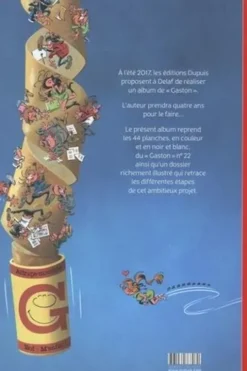 Gaston Tome 22 : Le retour de Lagaffe. Edition revue et augmentée, Delaf